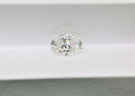 2.1ct شكل بيضاوي مختبر نمت CVD الماس IGI معتمدة G VVS 2EX