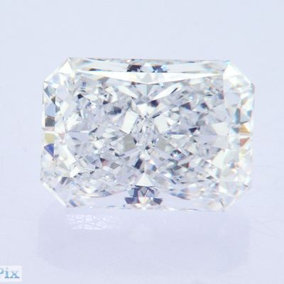 عالية الجودة 3.39ct قطع مشع E VVS مختبر نمت CVD الماس الأبيض معتمدة GIA