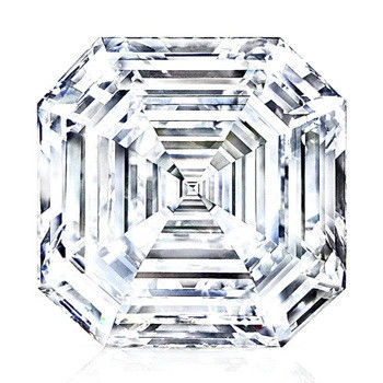 2CT جودة جيدة مختبر زراعة CVD الماس الفارغ الأبيض شكل Asscher معتمد IGI