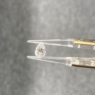 1.02ct G VVS1 بير كوت CVD مختبر صنع الماس الأبيض لتصنيع المجوهرات